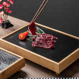 assiette japonaise design viande