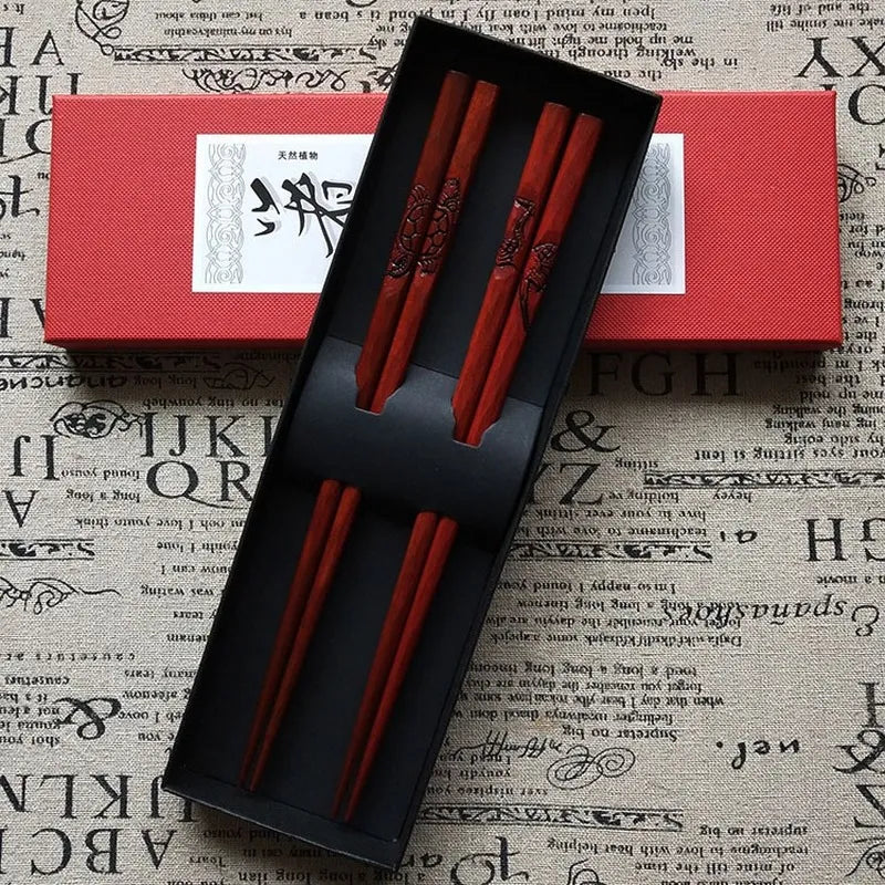 Japanese handcrafted wooden chopsticks (set of 2) – Au coeur du Japon