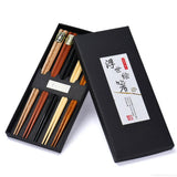 Japanese wooden chopsticks (set of 5)