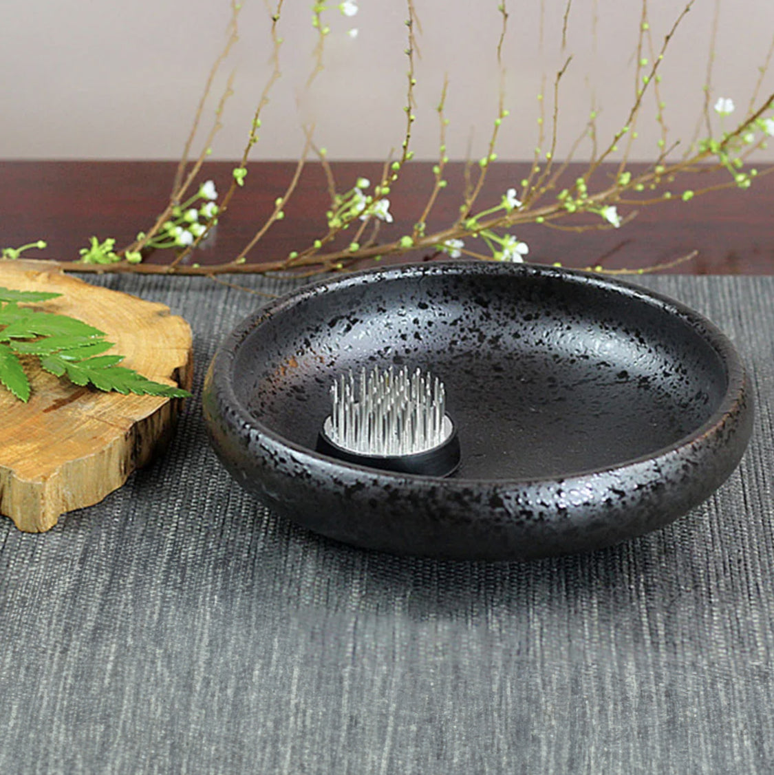 Vase ikebana moribana