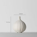 Vase japonais blanc design