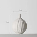 Vase japonais blanc design