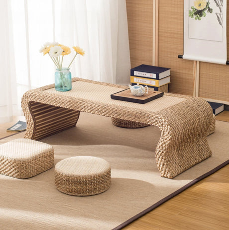 Japanese rattan cushion