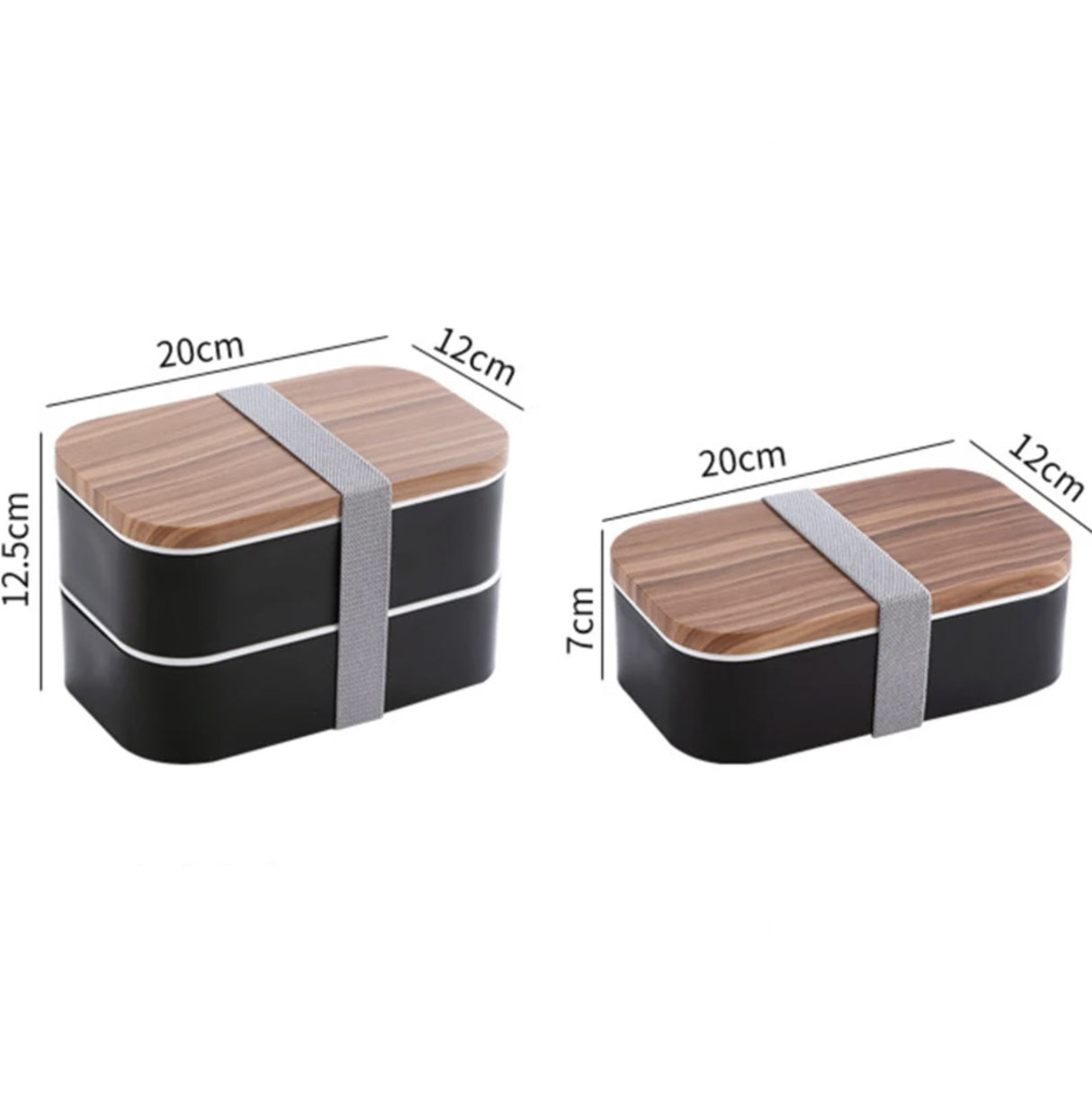 Japanese bento box with cutlery