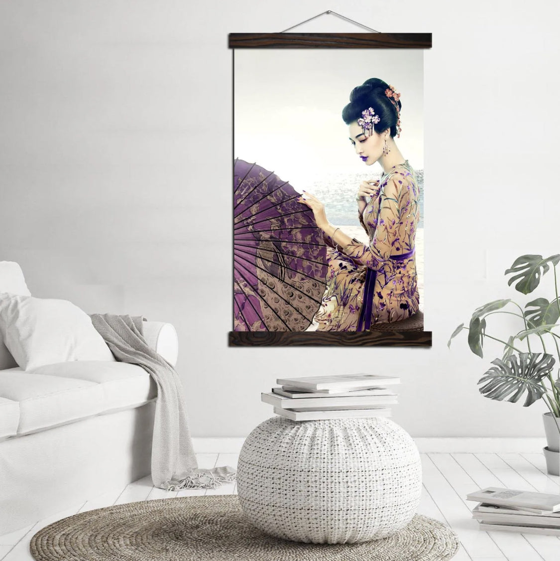 Tableau japonais femme