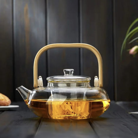 Japanese glass teapot