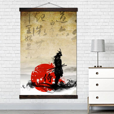 Tableau japonais style ancien samouraï