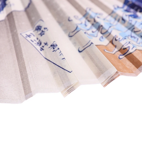 eventail japonais vague