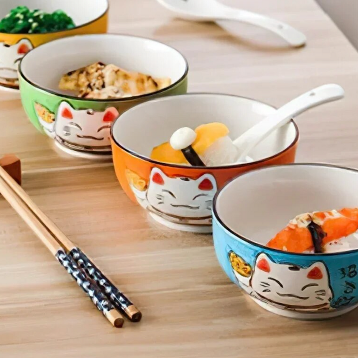 Japanese cat bowl