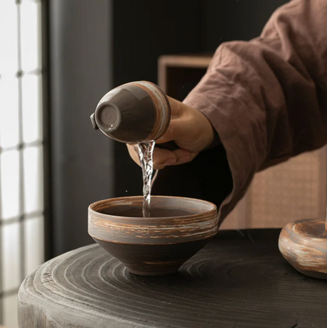 Ceramic ikebana vase