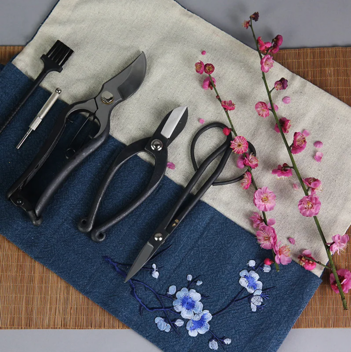 Kit de ciseaux professionnels pour ikebana