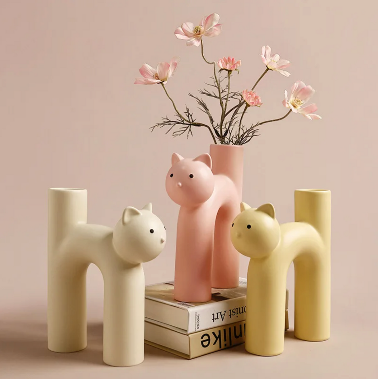 Vase japonais chat