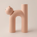 Vase japonais chat