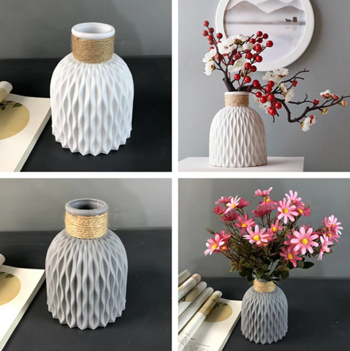 Japanese Modern Ceramic Flower Vase