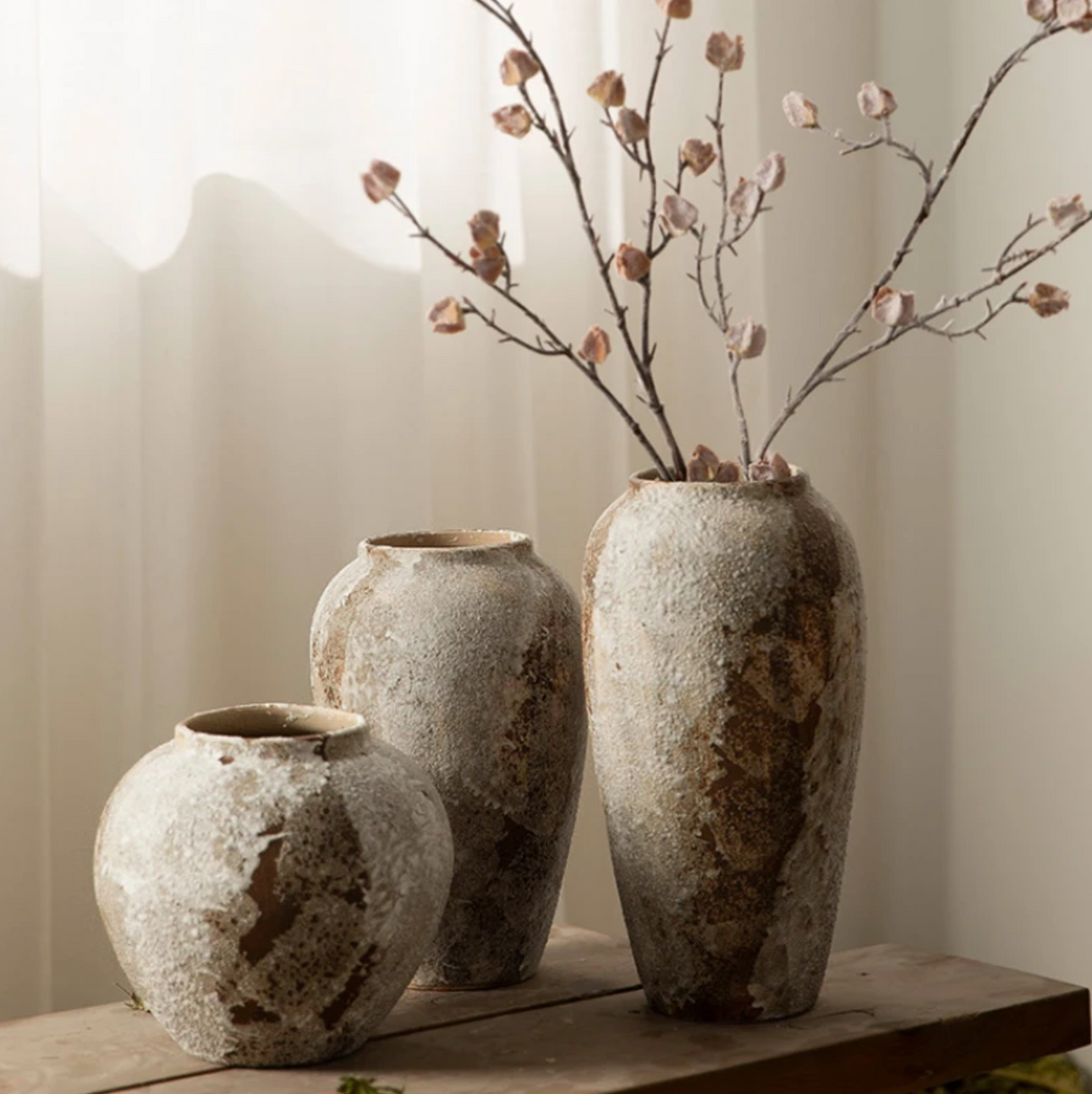 Grand vase japonais de décoration