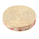 Coussin japonais de sol en paille