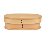 Light wooden bento box