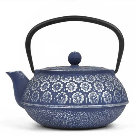 Blue Japanese teapot