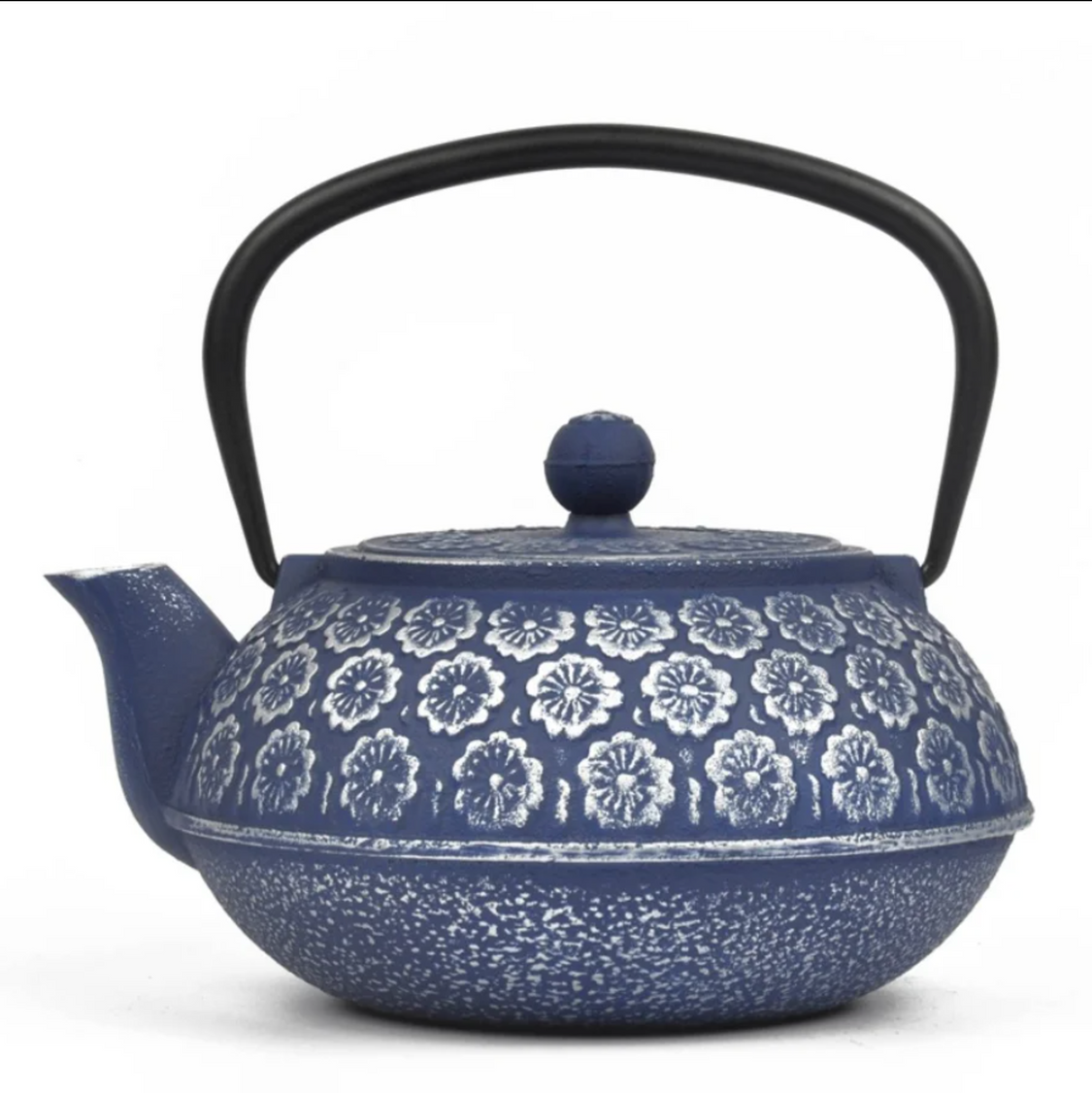 Théière japonaise bleue