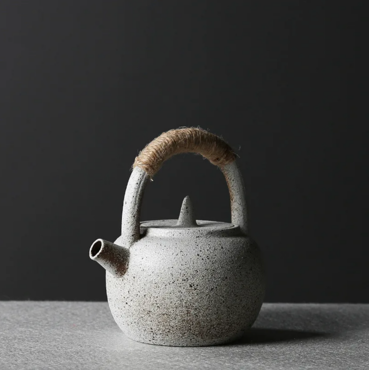 Small round Japanese teapot