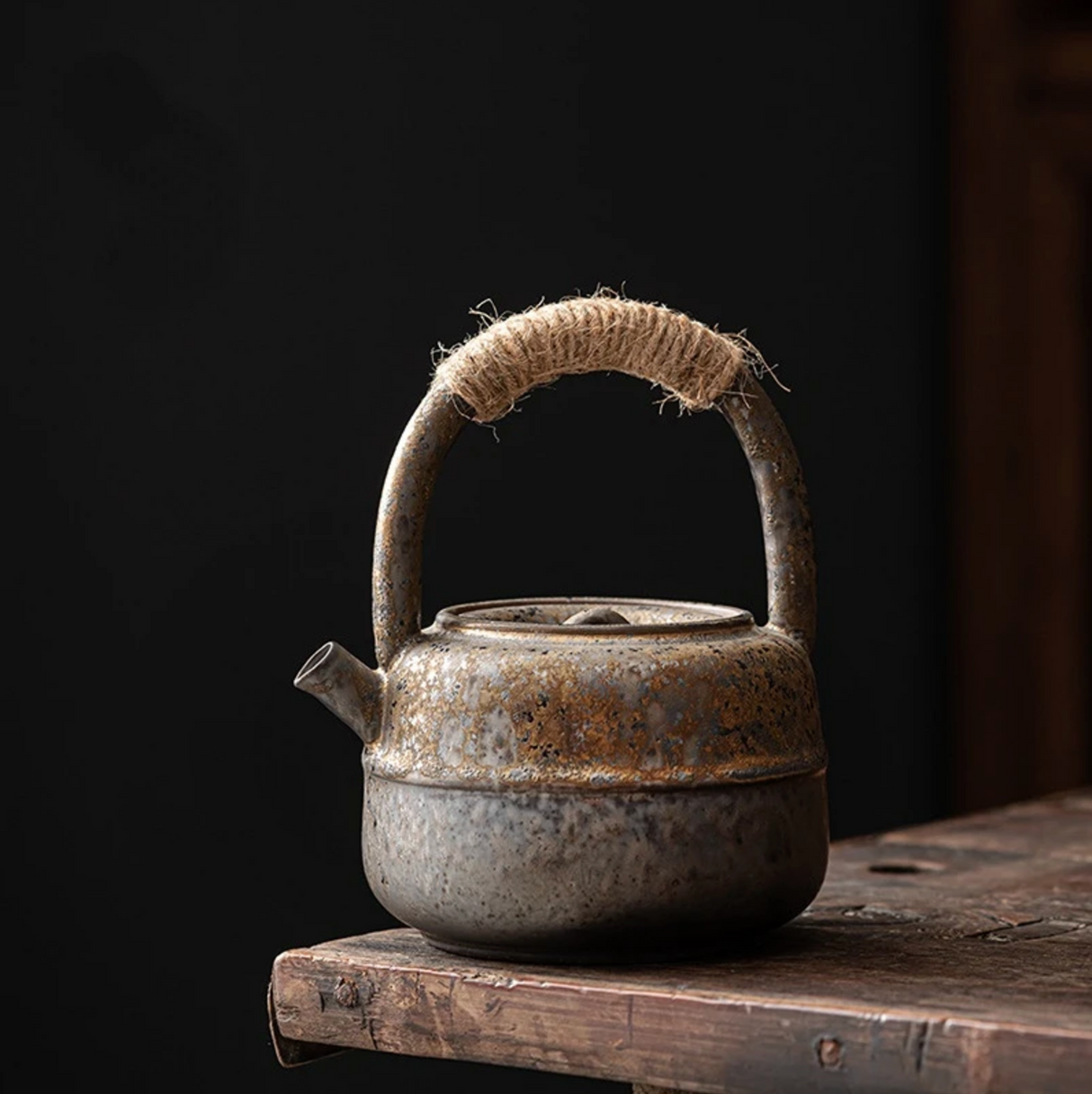 Very old style Japanese teapot