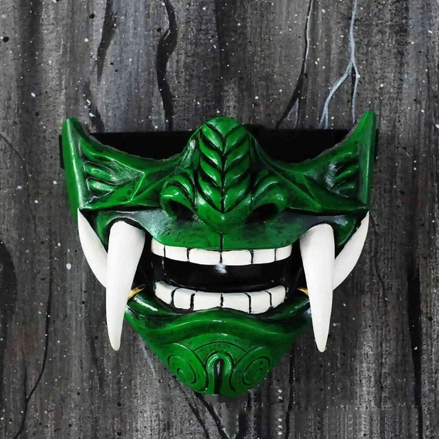 masque bouche demon japonais