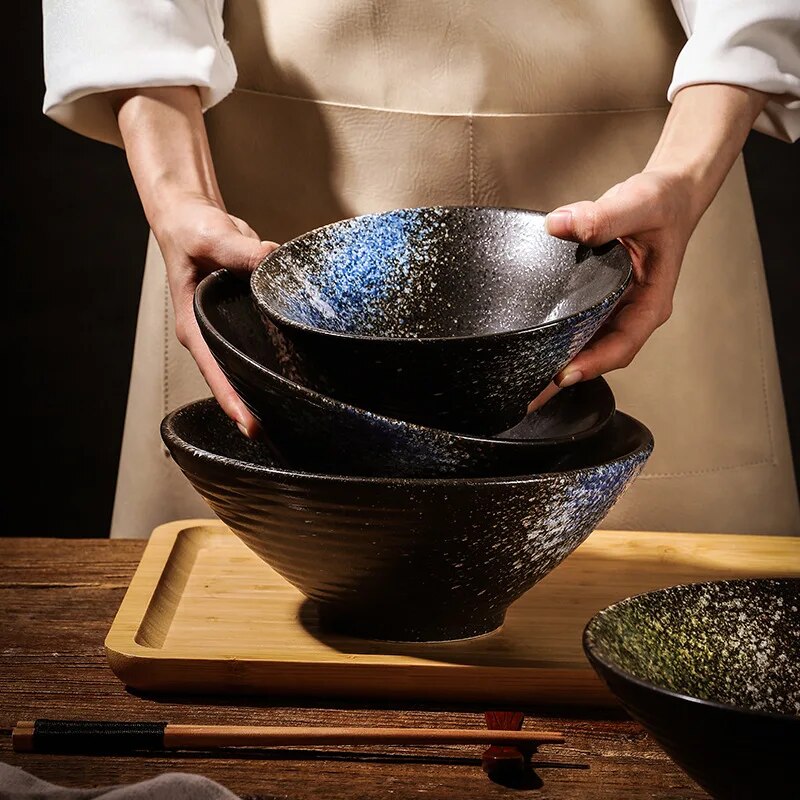 Large Japanese ramen bowl