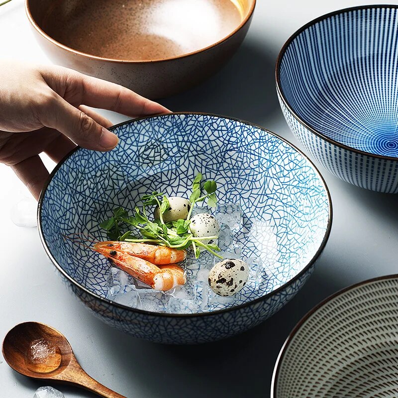 Japanese ramen bowl