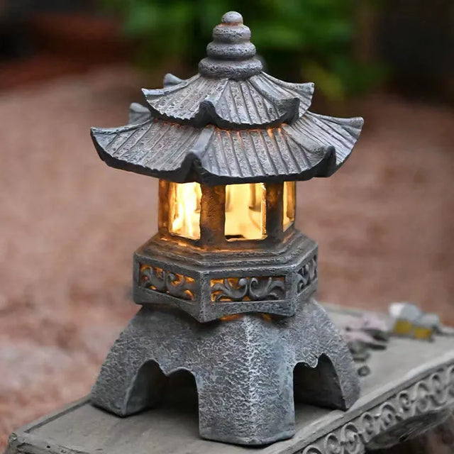 lanterne japonaise de jardin