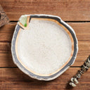 assiette japonaise ceramique blanc