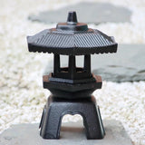 petite lanterne japonaise en fonte jardin
