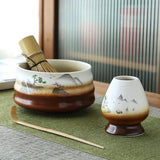 Japanese matcha bowl