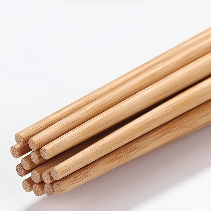 Baguettes japonaises en bois écologique (lot de 12)