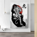 Tableau japonais tigre