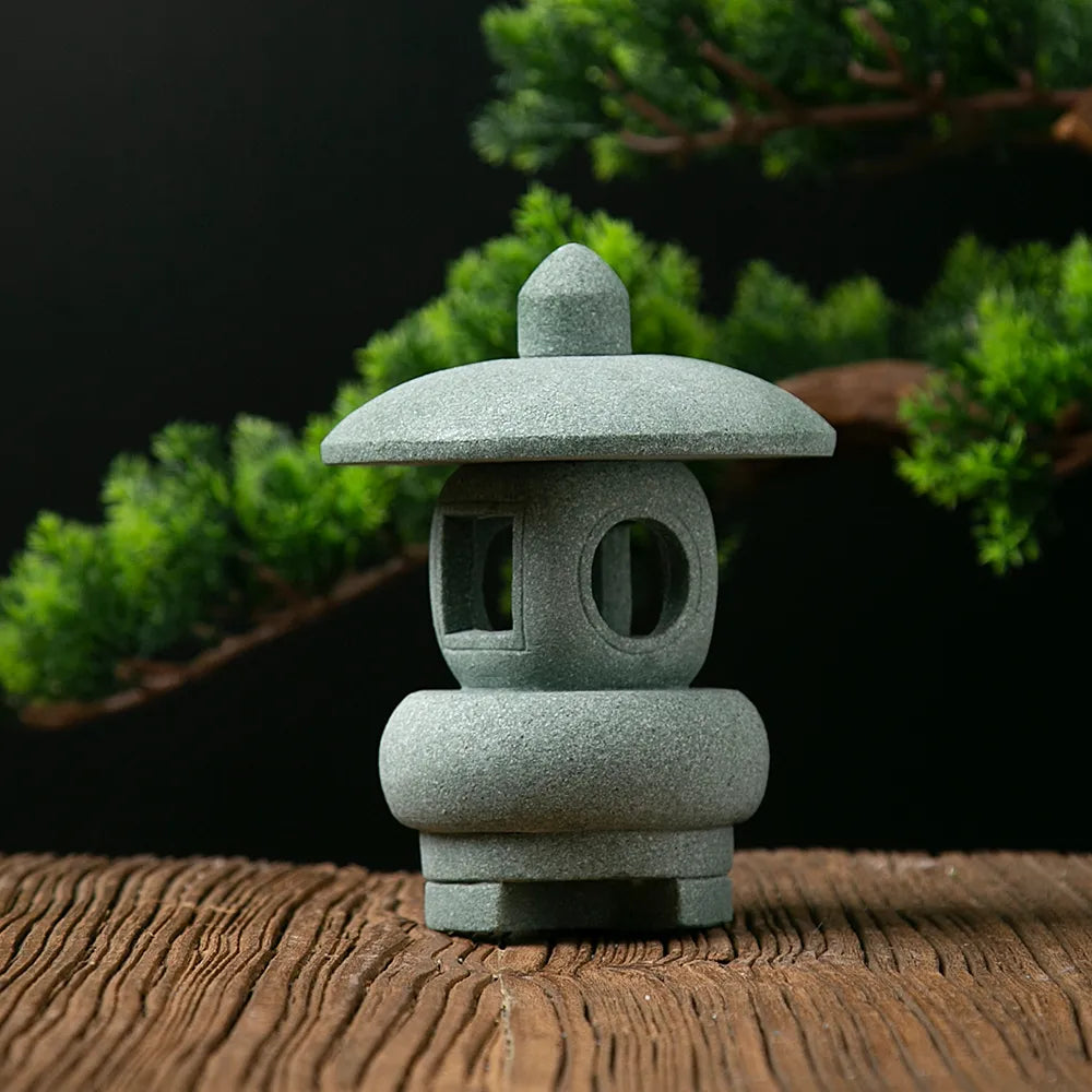 lanterne japonaise jardin en pierre deco