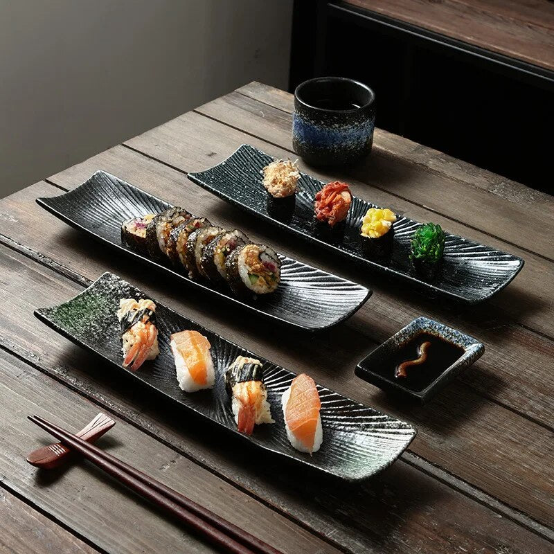 Assiette à sashimi