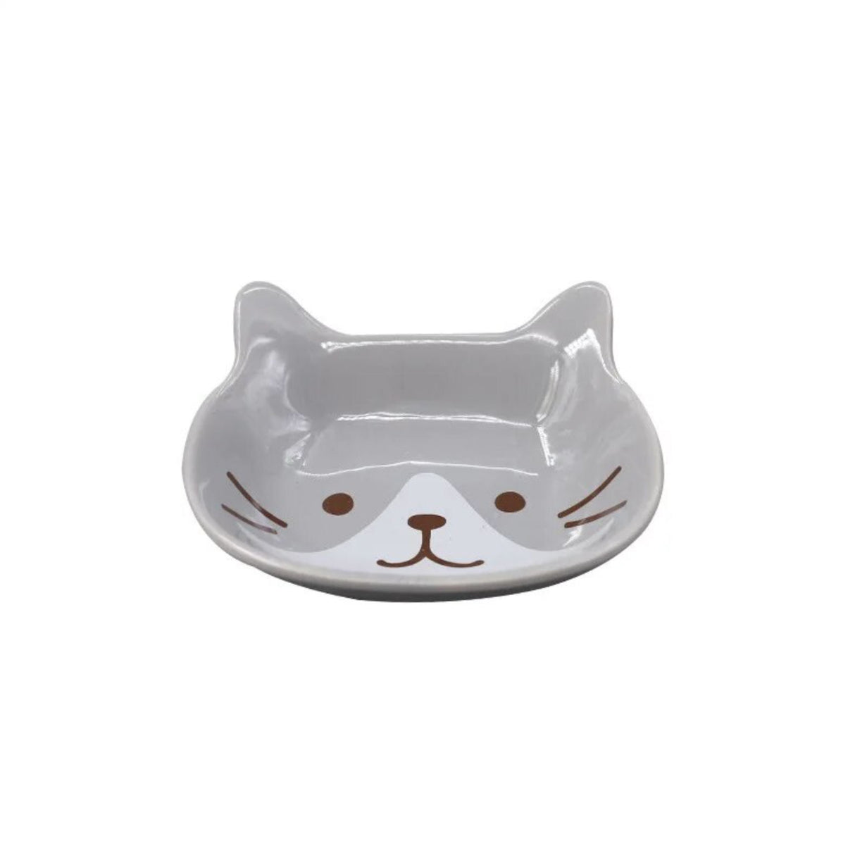 Small Japanese cat plate