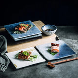 assiette japonaise plate carree