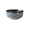 Japanese bowl with wave patterns