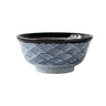 Japanese bowl with wave patterns