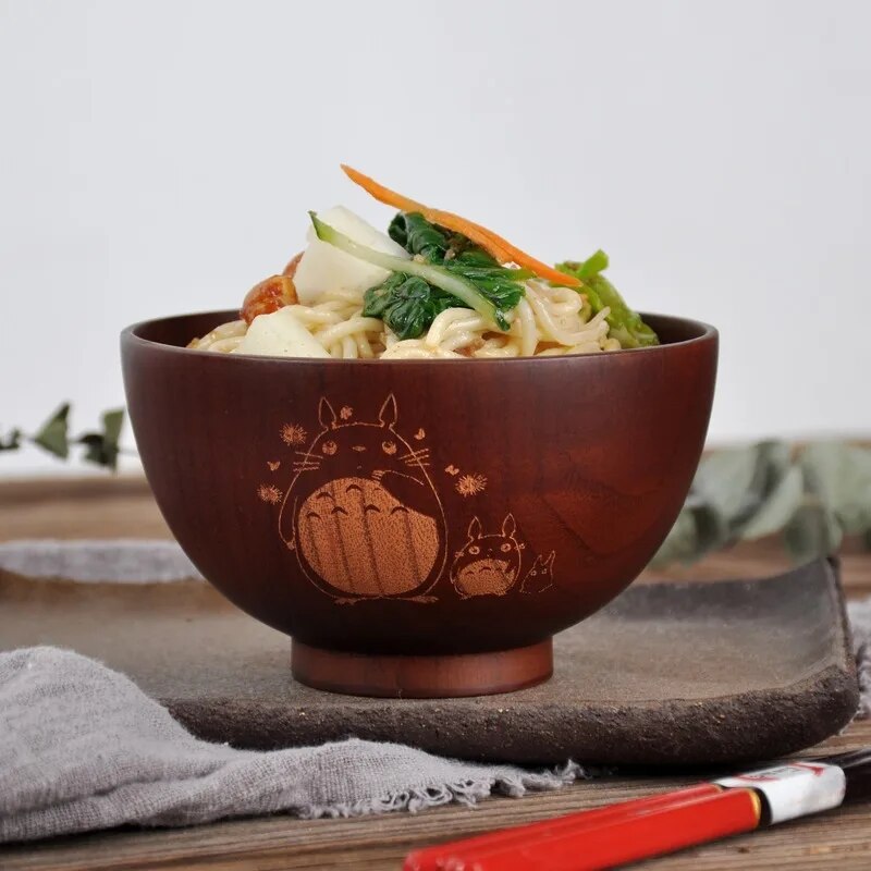 Japanese wooden bowl