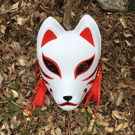 masque japonais kitsune traditionnel