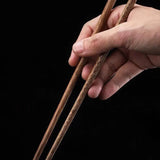 Japanese chopsticks in untreated wood (set of 5)