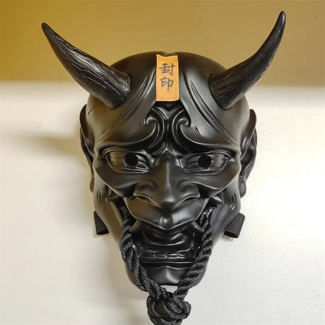 Masque Japonais Oni Noir
