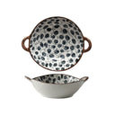 Large patterned Japanese bowl