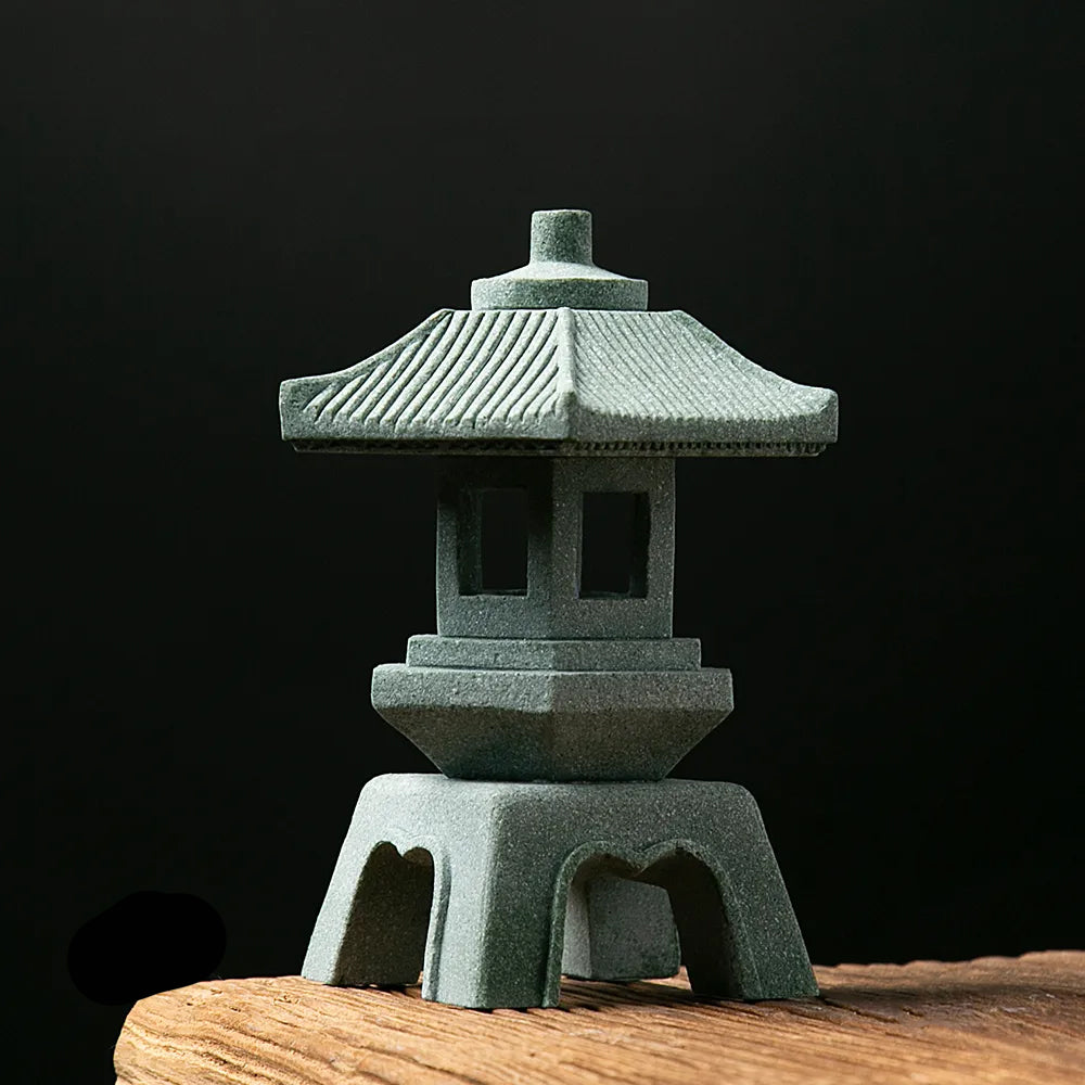 lanterne japonaise en pierre exterieur