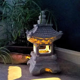 lanterne japonaise traditionnelle solaire