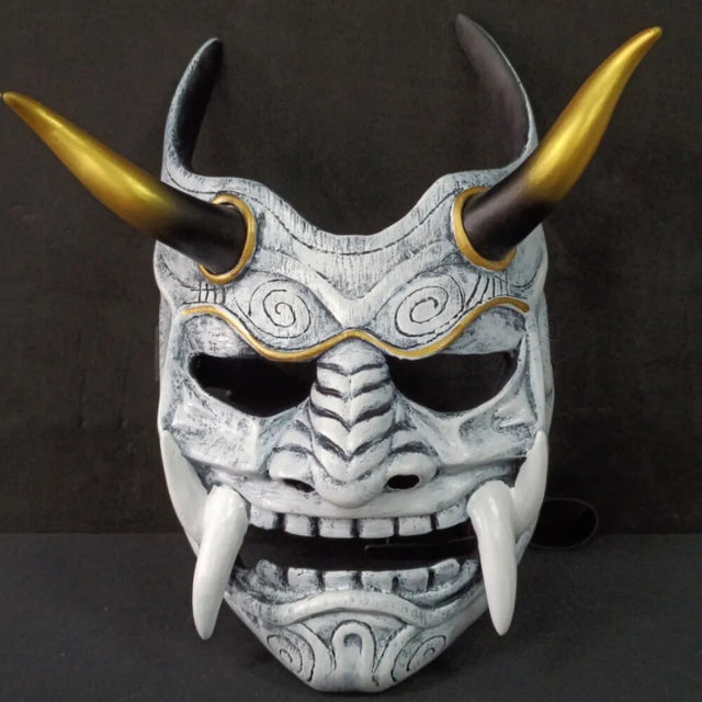 masque japonais blanc