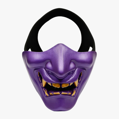 Masque japonais bouche violet