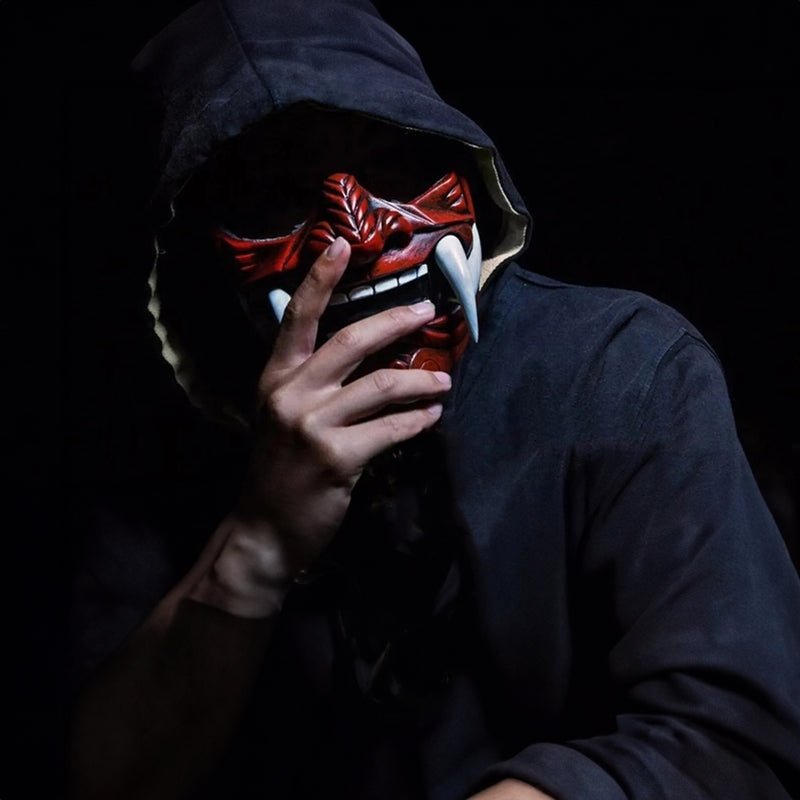 masque samourai japonais demon